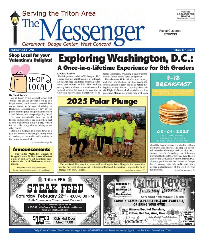 Obituaries Dodge Center Messenger